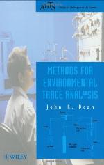 Methods for Environmental Trace Analysis (Analytical Techniques in the Sciences (AnTs) *)