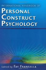 International Handbook of Personal Construct Psychology