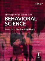 Encyclopedia of Statistics in Behavioral Science