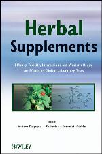 Herbal supplements : efficacy, toxicity, interactions with western drugs and effects on clinical laboratory tests