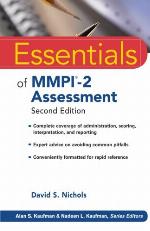 Essentials of Mmpi-2 Assessment