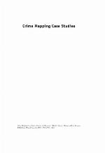 Crime Mapping Case Studies Practice and Research