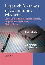 Research methods in community medicine : surveys, epidemiological research, programme evaluation, clinical trials