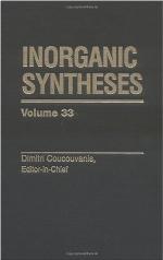 Inorganic Syntheses, Volume 33