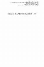 Organic Reaction Mechanisms 1979 (Including Index 1975-1975)