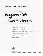 Fundamentals Of Fluid Mechanics