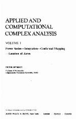 Applied and Computational Complex Analysis