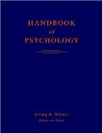 Handbook of Psychology, Volume 1