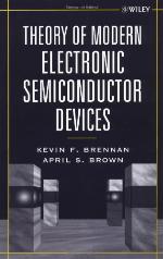 Theory of Modern Electronic Semiconductor Devices