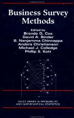 Business Survey Methods