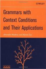 Grammars with Context Conditions and Their Applications