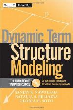 Dynamic Term Structure Modeling