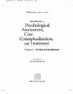 Handbook of Psychological Assessment, Case Conceptualization, and Treatment, Volume 2