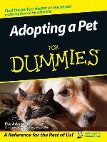 Adopting a Pet For Dummies