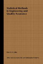 Statistical Methods in Engineering and Quality Assurance