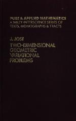 Two-Dimensional Geometric Variational Problems