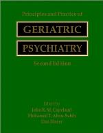 Principles and Practice of Geriatric Psychiatry