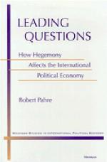 Leading Questions : How Hegemony Affects the International Political Economy.