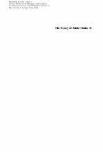 The Theory of Public Choice - II