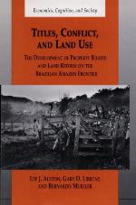 Titles, Conflict, and Land Use