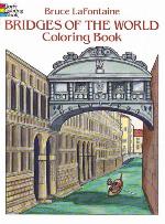 Bridges of the World Coloring Book