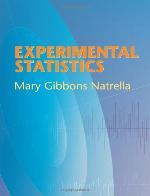 Experimental Statistics