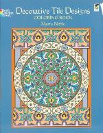 Decorative Tile Designs Coloring Book
