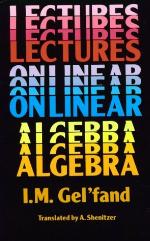 Lectures on Linear Algebra