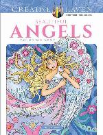 Creative Haven Beautiful Angels Coloring Book (Adult Coloring)
