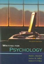 Writing For Psychology