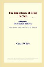 The Importance of Being Earnest