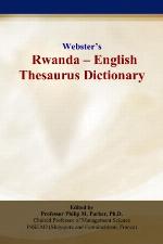 Webster's Rwanda - English Thesaurus Dictionary