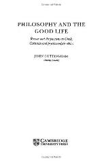 Philosophy and the good life : reason and the passions in Greek, Cartesian, and psychoanalytic ethics