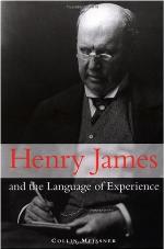 Henry James and the Language of Experience