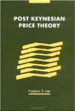 Post Keynesian Price Theory