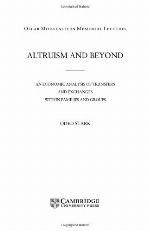Altruism and Beyond