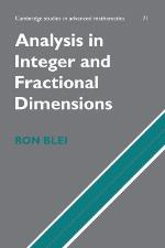 Analysis in integer and fractional dimensions