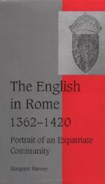 The English in Rome, 1362 1420