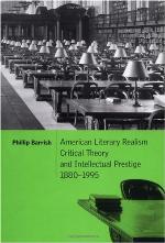 American Literary Realism, Critical Theory and Intellectual Prestige, 1880-1995