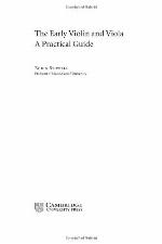 The early violin and viola : a practical guide