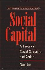 Social capital : a theory of social structure and action