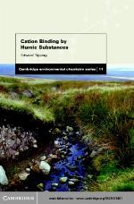 Cation binding by humic substances