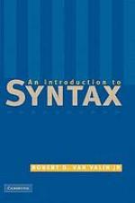 An Introduction to Syntax