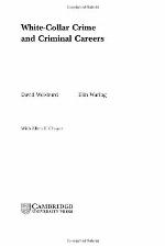 White-collar crime and criminal careers