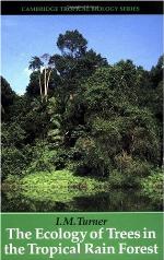 The ecology of trees in the tropical rain forest