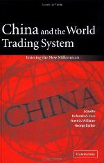 China and the World Trading System