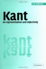 Kant on Representation and Objectivity
