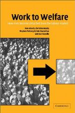 Work to welfare : how men become detached from the labour market