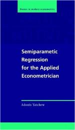Semiparametric Regression for the Applied Econometrician