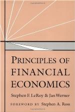 Principles of Financial Economics